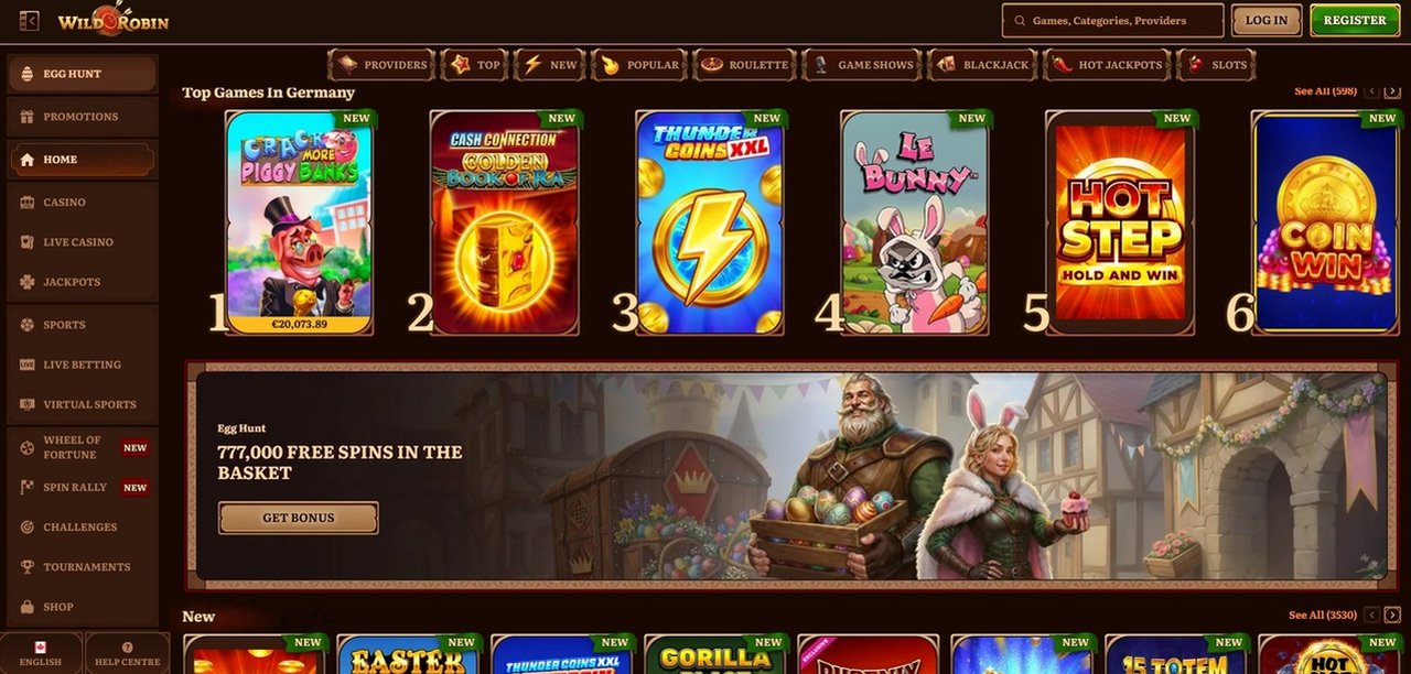 Wildrobin Casino Casino